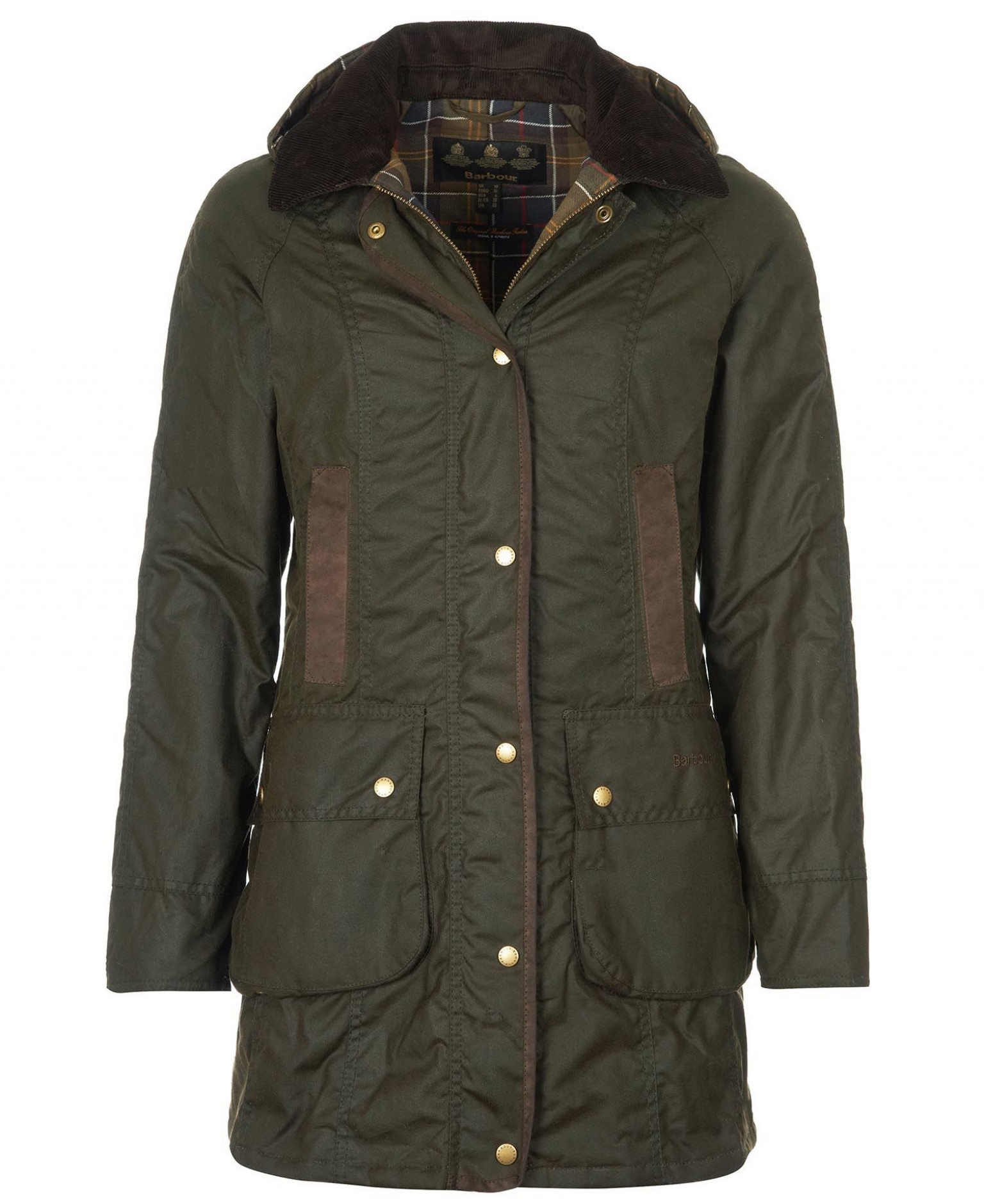 Barbour Bower Wax Jacket Olive