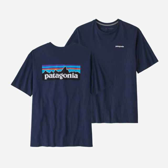Patagonia P6 Logo Responsibility T Navy