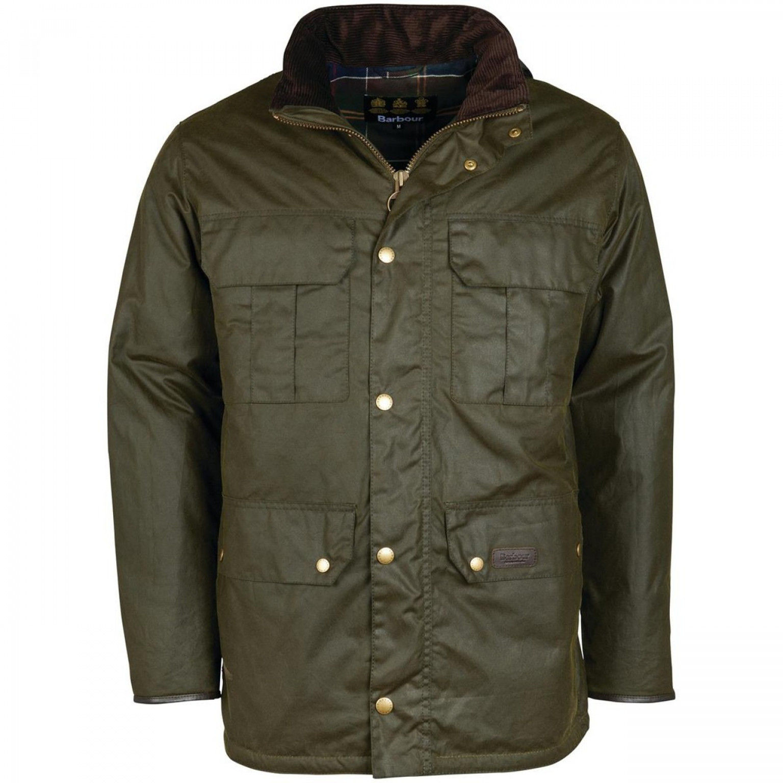 Barbour Malcolm Wax Olive