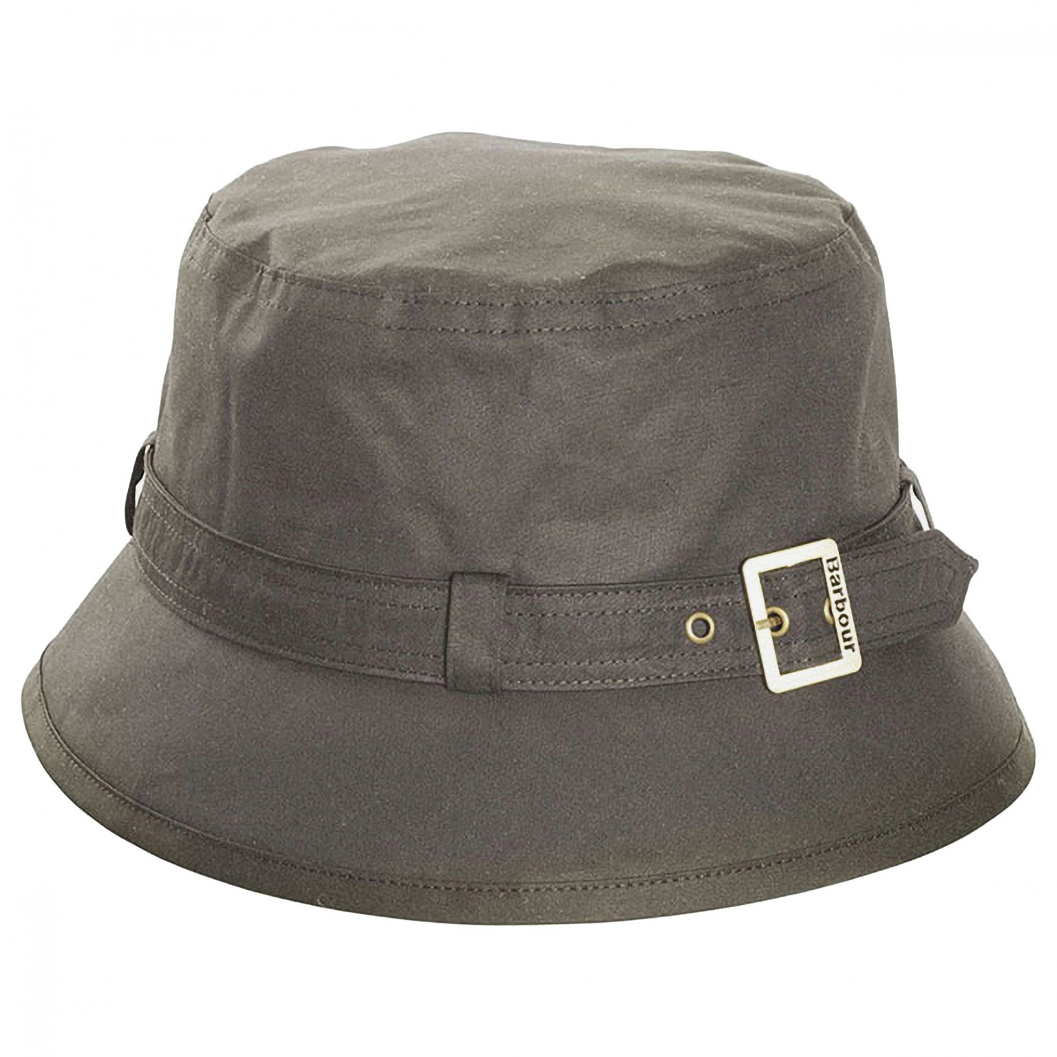 Barbour Kelso Wax Belted Hat Olive